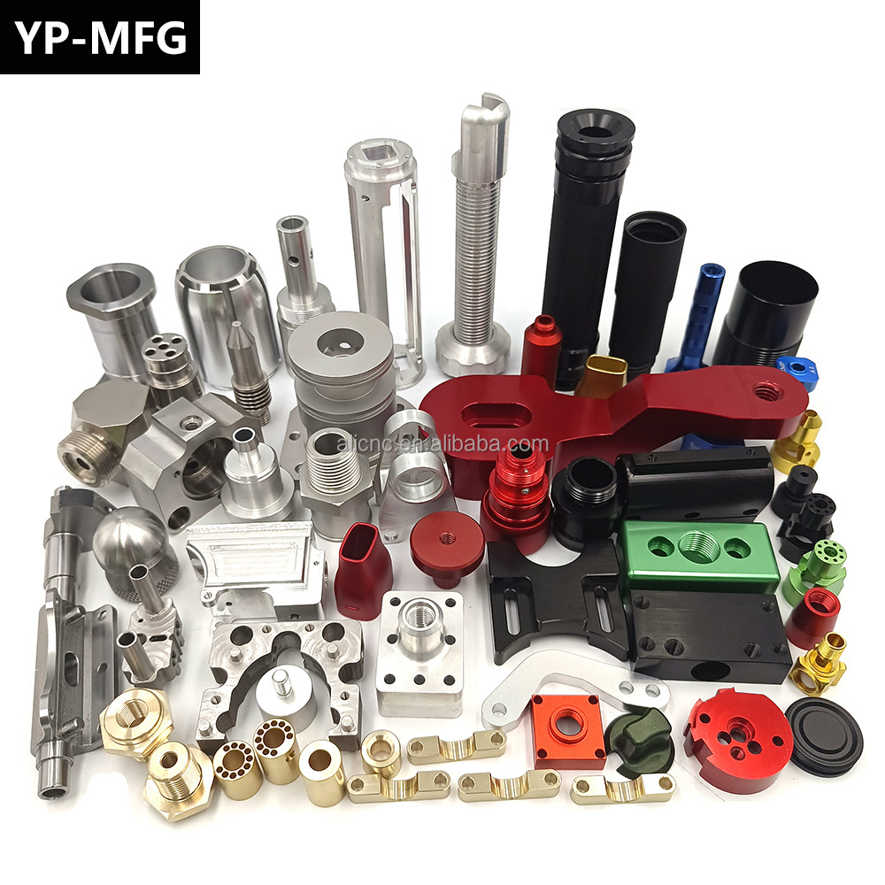 Shenzhen manufacture customized CNC machining stainless steel anodized aluminum metal milling turning parts cnc service