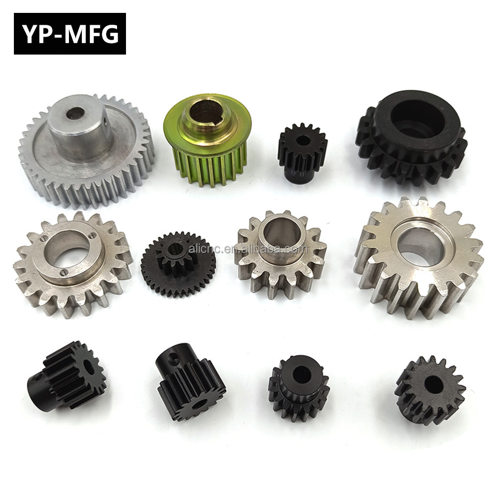 Custom cnc machining OEM fabrications service precision cnc machining parts double spur gears steel gears