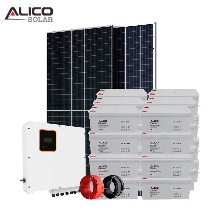 Home 5KW 7KW 8KW 9KW 10KW Pay as go Solar Technology Panouri Solare Solar Mono Kit Panel