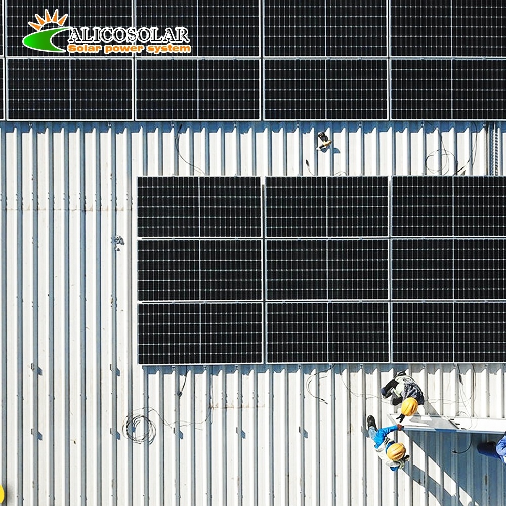 High quality solar panels solar 400 watt panel mono on grid solar system 20kw for home use eu warehouse stock