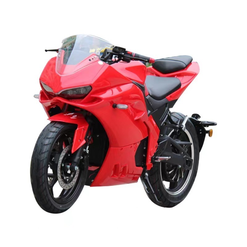 120kmh E motorcycle DUCALON widen tire 200/55-17 single swing arm customized Electric Motorcycle for adults