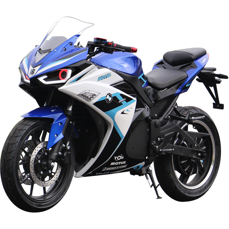 Factory Direct EEC Motocicleta Electrica 72V 5000w Sport Racing Electric Motorcycle