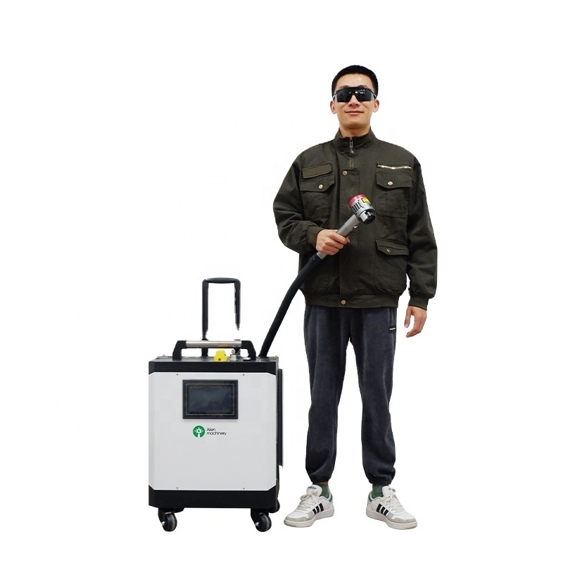 New 200W Laser Rust Remover Cleaner Lazer Cleaning Metal Machine Rust Oxide Painting Coating Fiber Laser Surface Cleaning