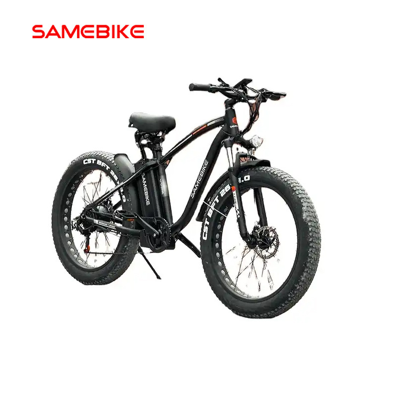 [EU STOCK] Samebike YY26 Electric Bicycle 750W 48V 15AH 26 Inch 4.0 Fat Tire Adult MTB Ebike LCD Snow Beach Motorcycle 35 KM/H