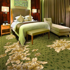 High quality Axminster broadloom Carpets for hotel bedroom carpet