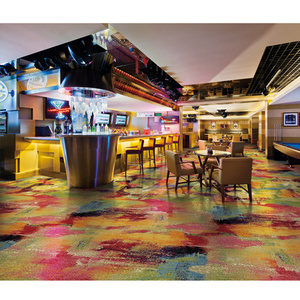 Wall to wall Printed Nylon bar, night club, cinema and casino carpet