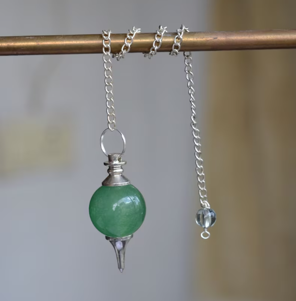 Wholesale Green Aventurine Pendulum Green Aventurine Ball Pendulums Gemstone Ball Pendulums Buy From ALIF CRYSTAL AND AGATE