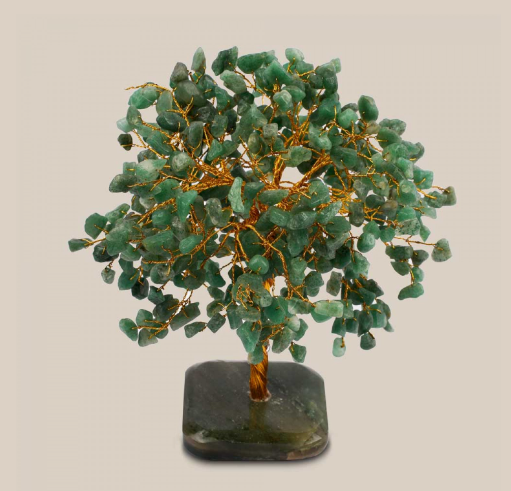 Best Quality Hot Sale Natural  GREEN JADE GEMSTONE TREE BIG  BY ALIF CRYSTAL AND AGATE