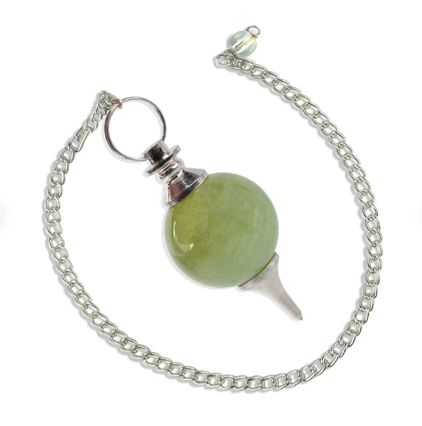 Wholesale Green Aventurine Pendulum Green Aventurine Ball Pendulums Gemstone Ball Pendulums Buy From ALIF CRYSTAL AND AGATE