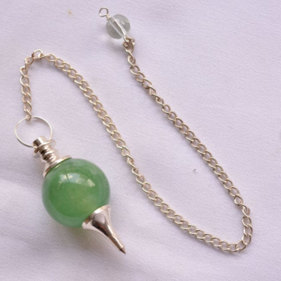 Wholesale Green Aventurine Pendulum Green Aventurine Ball Pendulums Gemstone Ball Pendulums Buy From ALIF CRYSTAL AND AGATE