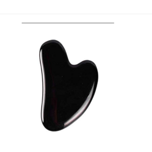 Best Quality Hot Sale Bulk Natural Black Obsidian Gua Sha Facial Tool