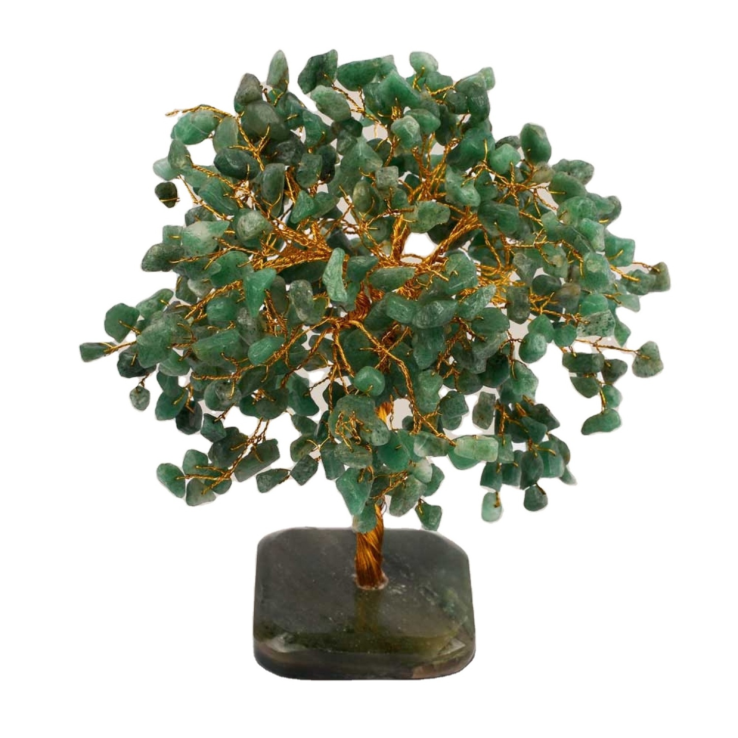 Best Quality Hot Sale Natural  GREEN JADE GEMSTONE TREE BIG  BY ALIF CRYSTAL AND AGATE