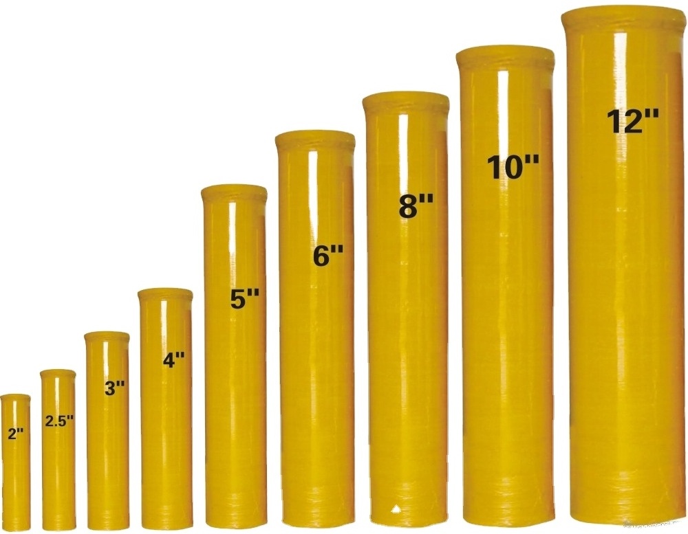 Factory Price 5 inch Fiberglass Mortar Tubes for Shells Fireworks Display