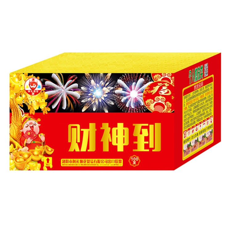 Wholesale Liuyang 100 Shots Cake Fireworks For Christmas Celebration