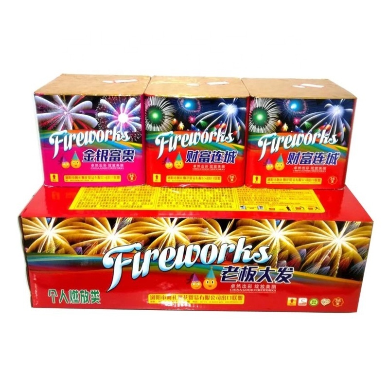 Wholesale Chinese Consumer Fireworks 36 Shots Cake Fireworks For New Year Celebration