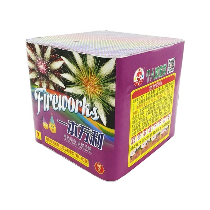 Wholesale Chinese Consumer Fireworks 36 Shots Cake Fireworks For New Year Celebration