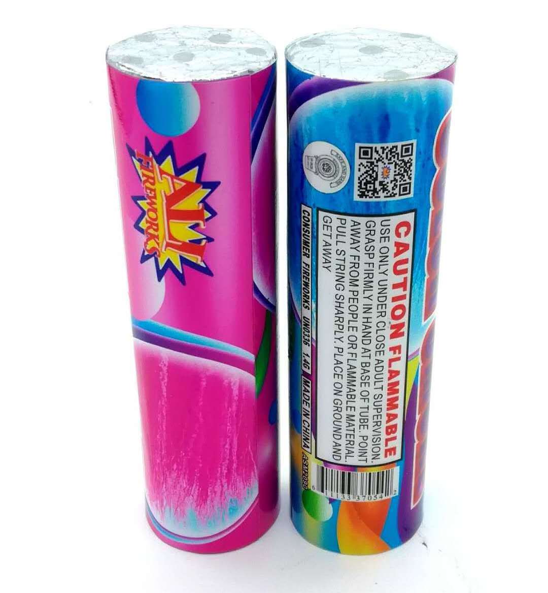 Two Ends Color Smoke Tube with Pull Ring Pyrotechnic for Wedding Party Daytime fireworks