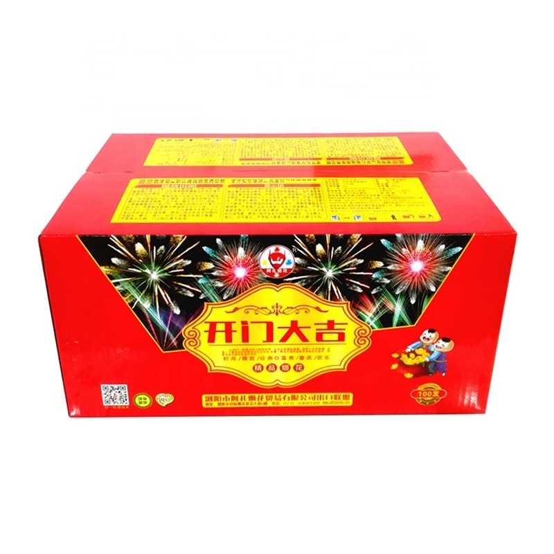 100 shots liuyang fireworks high quality outdoor consumer 1.4G fireworks