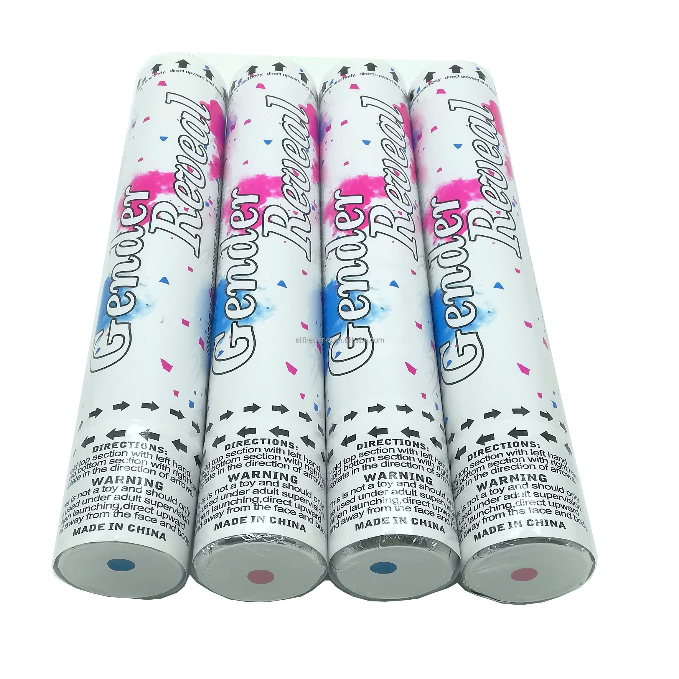 Ali 12 Inches Confetti Cannon Party Poppers Gold Silver Metallic Confetti Shooters Blaster Party Popper Confetti Cannon