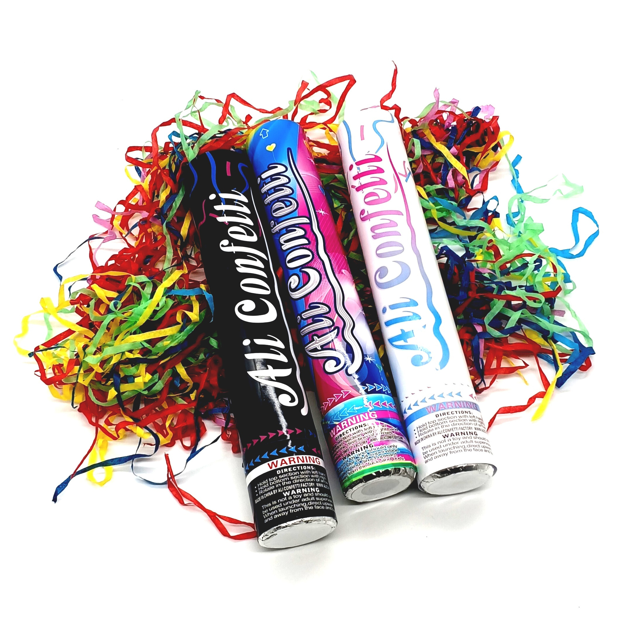 Ali Handheld Custom Celebrate Paper Shooter Confetti Cannon Popper with Money Party Popper Confetti