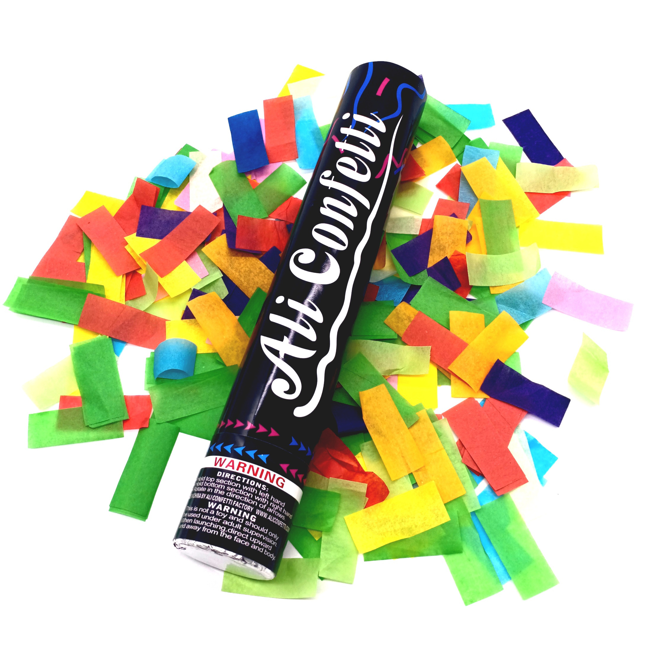 Ali Handheld Custom Celebrate Paper Shooter Confetti Cannon Popper with Money Party Popper Confetti