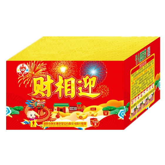 Wholesale Liuyang 100 Shots Cake Fireworks For Christmas Celebration