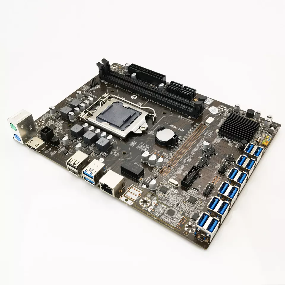 Mother Board B250C SATA3 USB3.0 to PCI-E 16X Slot For Graphics Card