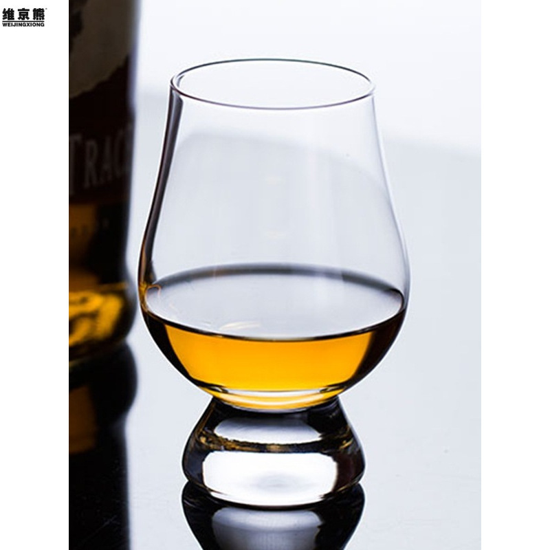 factory wholesale custom logo crystal glass whiskey tasting glass whisky glass for bar