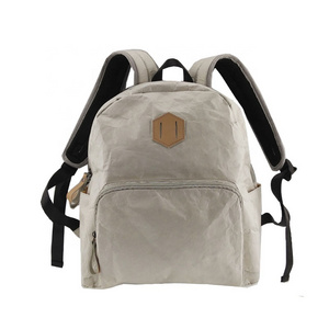 waterproof backpack,Eco friendly bagpack light weight tyvek paper backpack,grey tyvek backpack