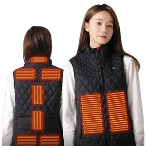 Utility Jacket Heated Vest Lightweight Bodywarm Men Outdoor Sleeveless Custom Electric Luxury Puffer Down Vest Mens with Battery