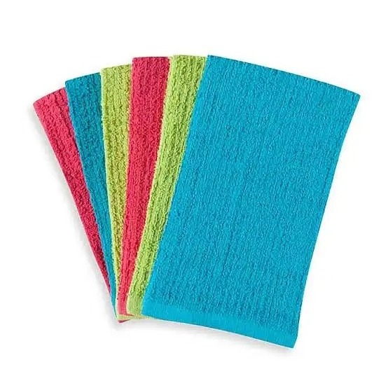 Spifit 2-Layer Roll Towels 100% Cotton Disposable Eco-Friendly Kitchen Cleaning Cloth for Washing Dishes and Clothes