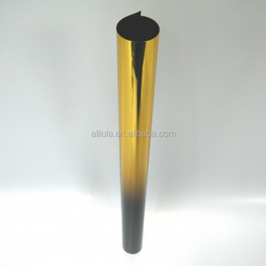 Dark to Light Color-fading Sun Control Car Window Gold&Black Two Tone Tint Film Gradation Film