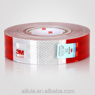 Reflective Trailer Safety Tape Conspicuity Tape Warning Sign Car Truck Red White