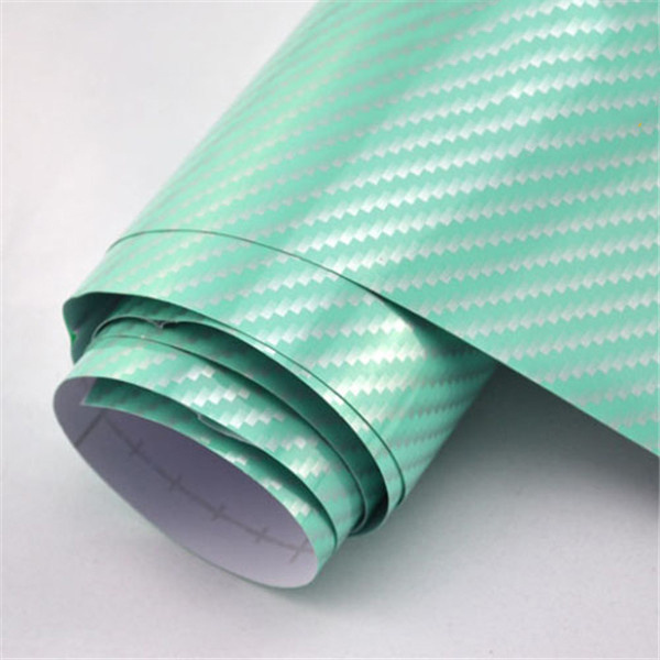 3D 4D 5D Carbon Fiber Vinyl Film Anti-Scratch 3M Quality Car Sticker Waterproof Diy Car Styling Wrap 1.52*30M Pvc Paper