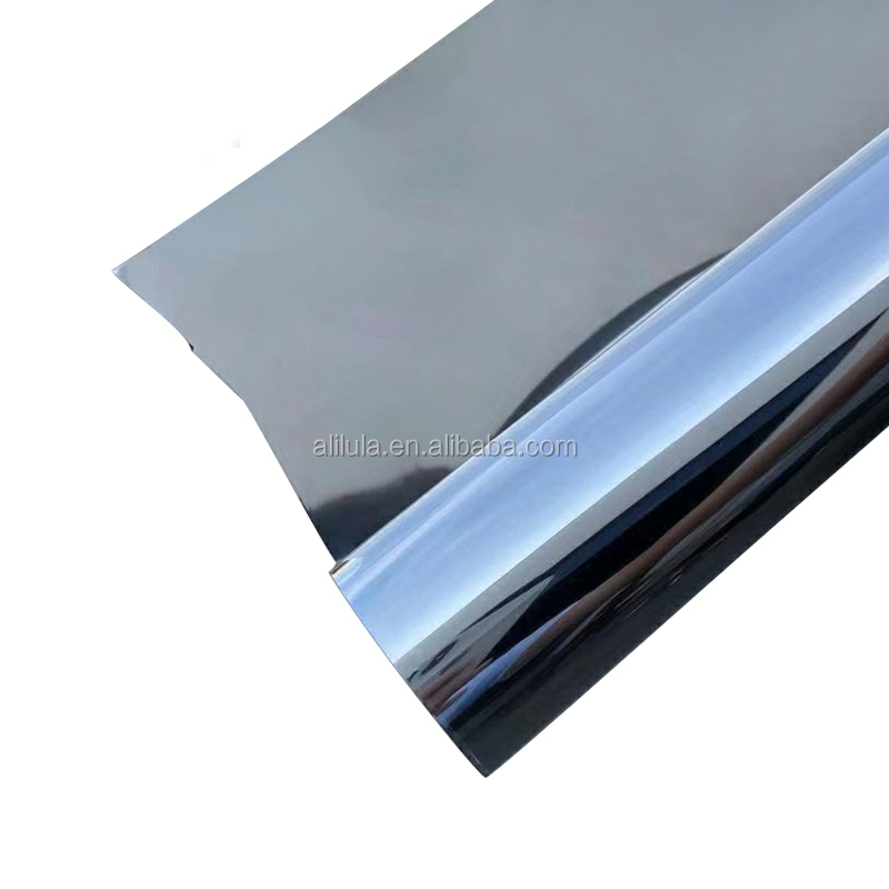 Window Tint for Home One Way Mirror Privacy Film Vinyl Roll Heat Control Anti UV Static Cling Stained Glass Peel and Stick