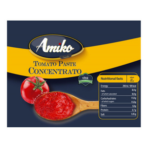 Concentrated Tomatoes 70 G Tomatoes Paste Tomato Concentrate 100% Made in Italy Canned 0.07 Kg Blended Salt 28-30% Concentrate