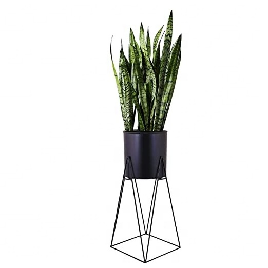 Plant Stand with Metal Planters Pot For Home Farmhouse Balcony Garden Indoor outdoor decoration and Customizable