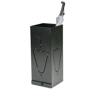 Metal Umbrella Stand with Removable Drip Tray