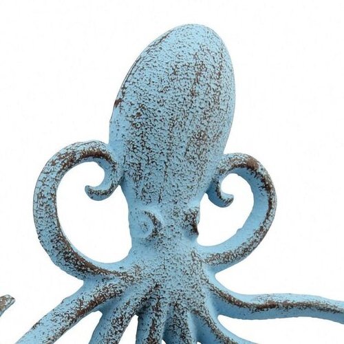 Octopus metal wall hook