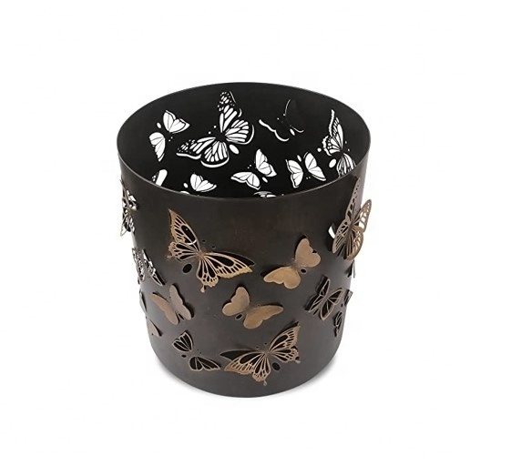 Beautiful butterfly planter black or flower pot for home and special occasion decoration customizable