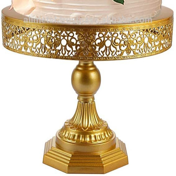 12 inch Cake Stand Two Usage Round Metal Cake Stands Dessert Display Cupcake Stands