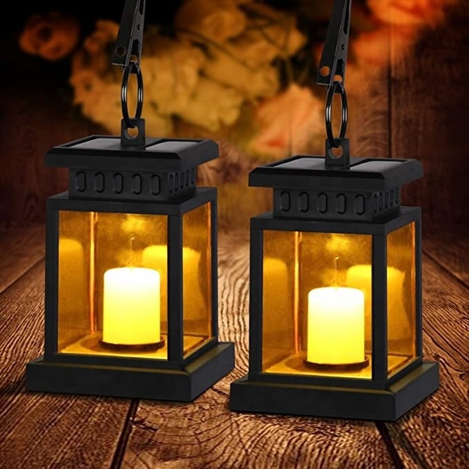 Lantern Outdoor with Candle Lantern Lights for Outdoor Hanging Flicker Effective decoration