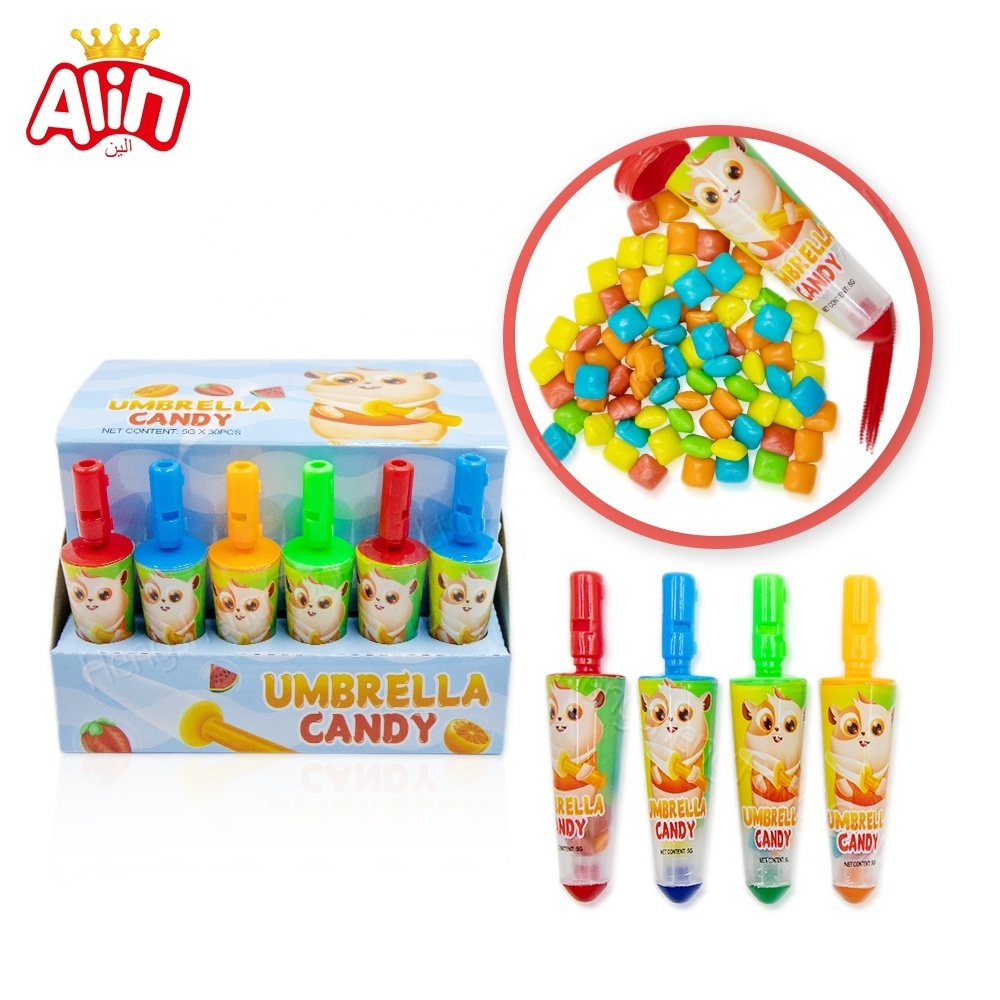 china toy candy manufacturer toy candy plastic Umbrella whistles crayons that draw toys candy