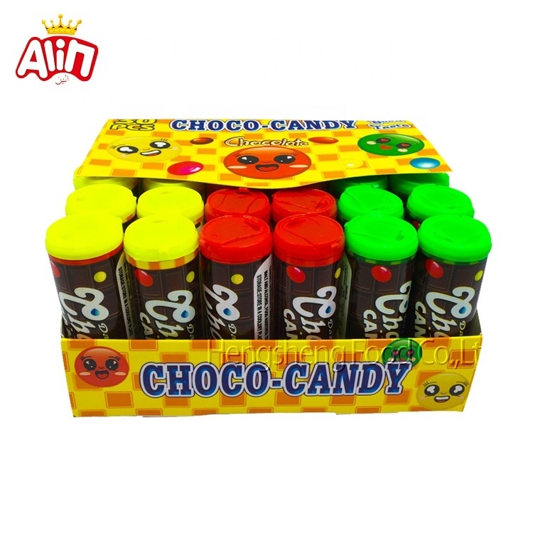 candy wholesaler  custom candies  choco balls coloured  Rainbow chocolate peas