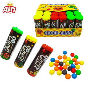 candy wholesaler  custom candies  choco balls coloured  Rainbow chocolate peas