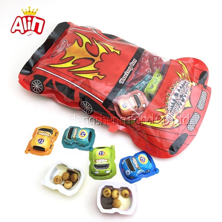 cartoon candy  game snacks  Classic racing pattern  kids chocolates  chocolate biscuit snack