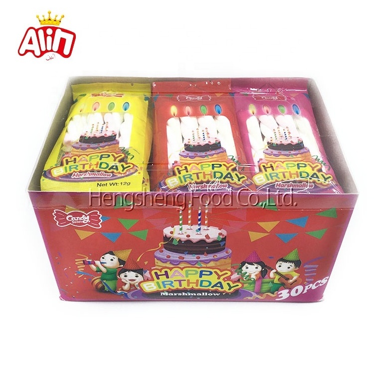 sweets and candies  Holiday snacks  Birthday candle  marshmallow candy