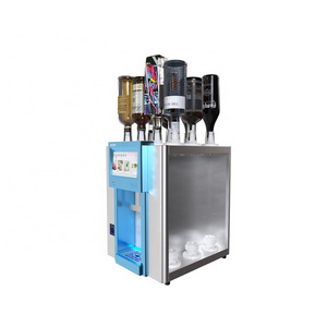 cocktail dispenser vending machine  cocktail drinking machine cocktail fountain machine