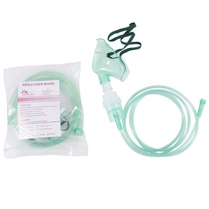 Disposable Nebulize face Mask WIth Adjustable Nose Clip