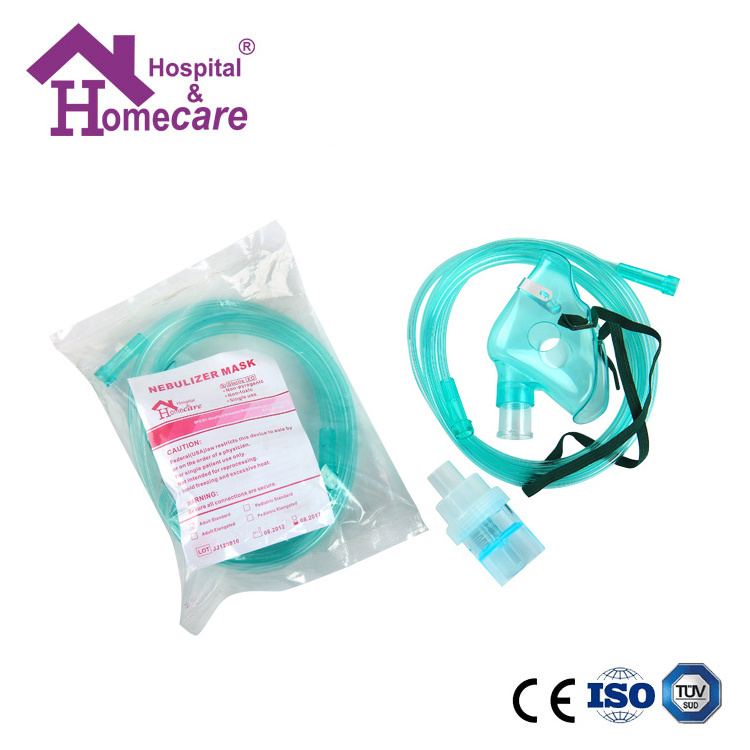 Disposable Nebulize face Mask WIth Adjustable Nose Clip